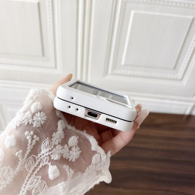 Hülle Für Samsung Galaxy Z Flip 7 Magsafe Orange Ring-kompatibel