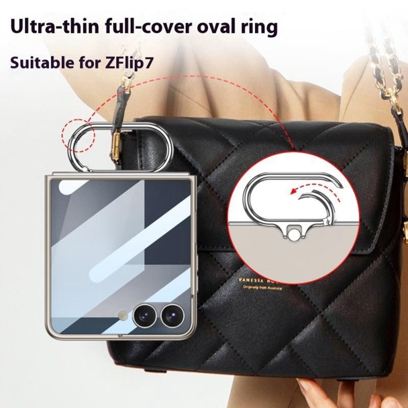 Hülle Für Samsung Galaxy Z Flip 7 Ovale Halterung Gkk
