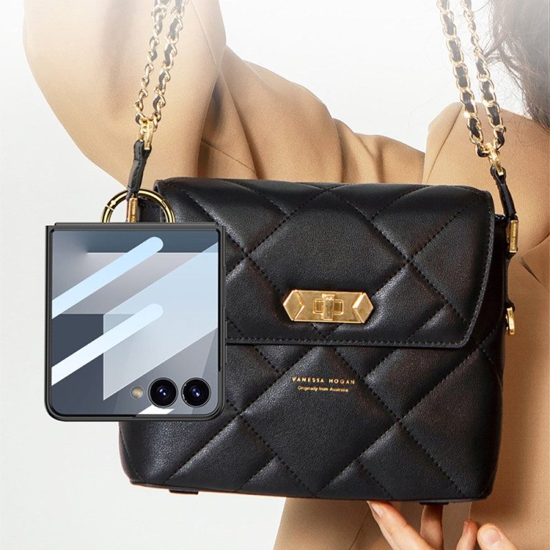 Hülle Für Samsung Galaxy Z Flip 7 Ringhalter Und Kartenhalter