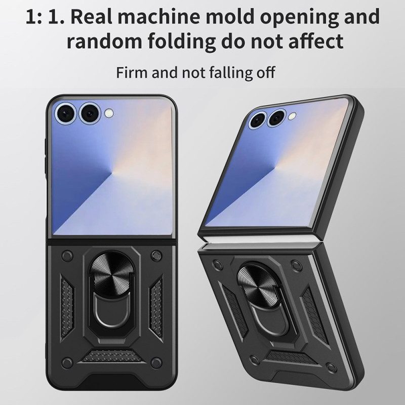 Hülle Für Samsung Galaxy Z Flip 7 Robust Mit Ringhalterung