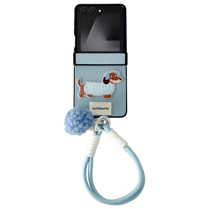 Hülle Für Samsung Galaxy Z Flip 7 Scharnierschutz Und Riemen