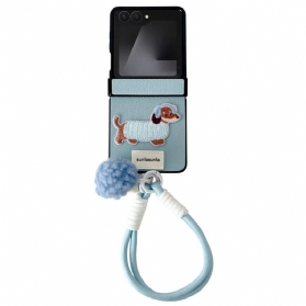 Hülle Für Samsung Galaxy Z Flip 7 Scharnierschutz Und Riemen