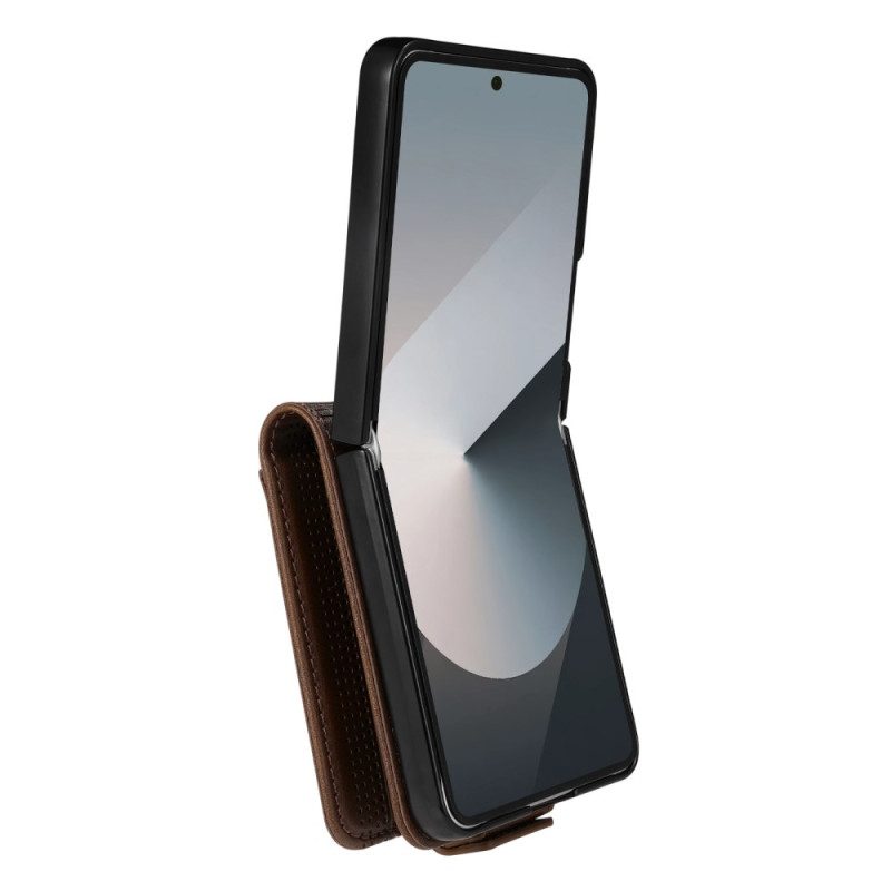 Hülle Für Samsung Galaxy Z Flip 7 Stilvoller Kartenhalter