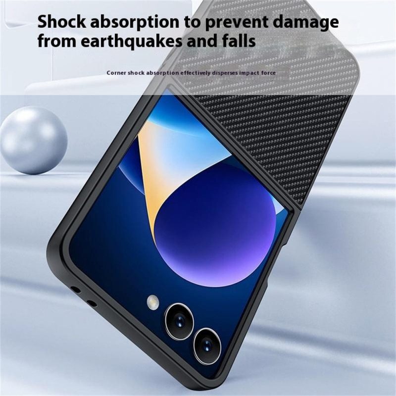 Hülle Samsung Galaxy Z Flip 7 Carbonfaser Version