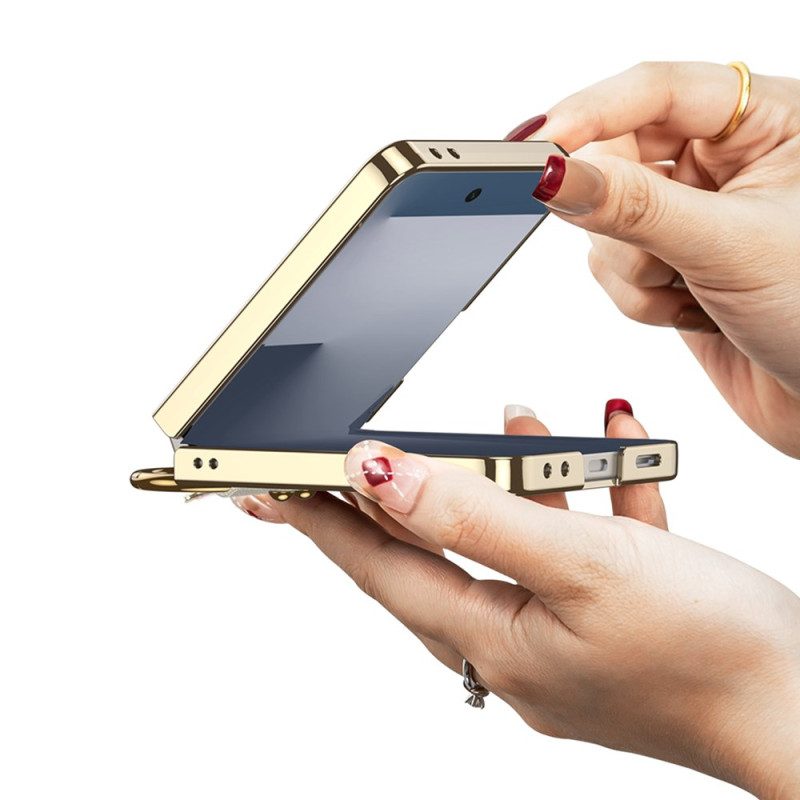 Hülle Samsung Galaxy Z Flip 7 Gkk-displayschutzfolie Und Ringhalter