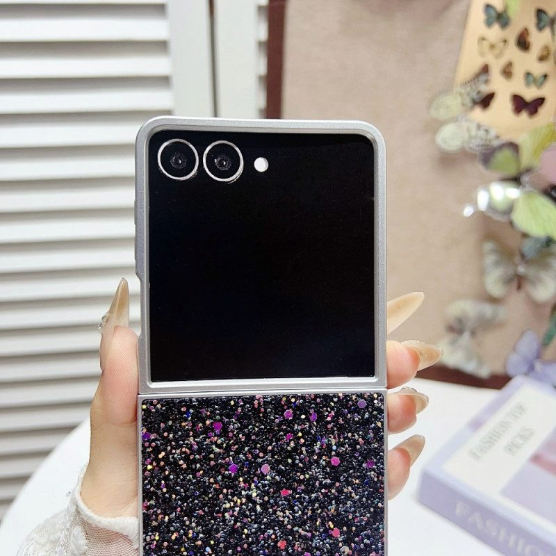 Hülle Samsung Galaxy Z Flip 7 Glitzerdesign