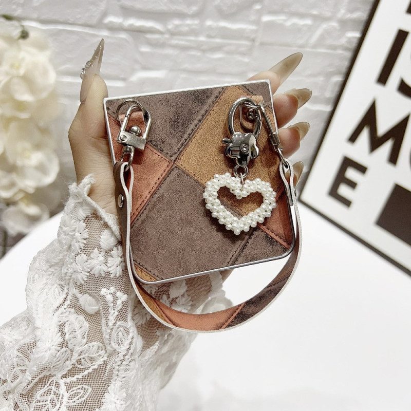 Hülle Samsung Galaxy Z Flip 7 Handyhülle Anhänger Und Handgelenkschlaufe