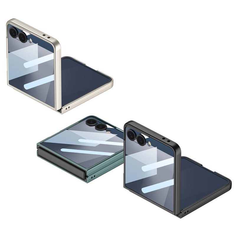 Hülle Samsung Galaxy Z Flip 7 Handyhülle Gkk Displayschutzfolie Und Halterung