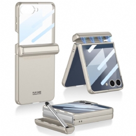 Hülle Samsung Galaxy Z Flip 7 Handyhülle Klassisch Mit Gkk-scharnier