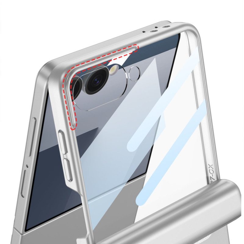 Hülle Samsung Galaxy Z Flip 7 Handyhülle Klassisch Mit Gkk-scharnier