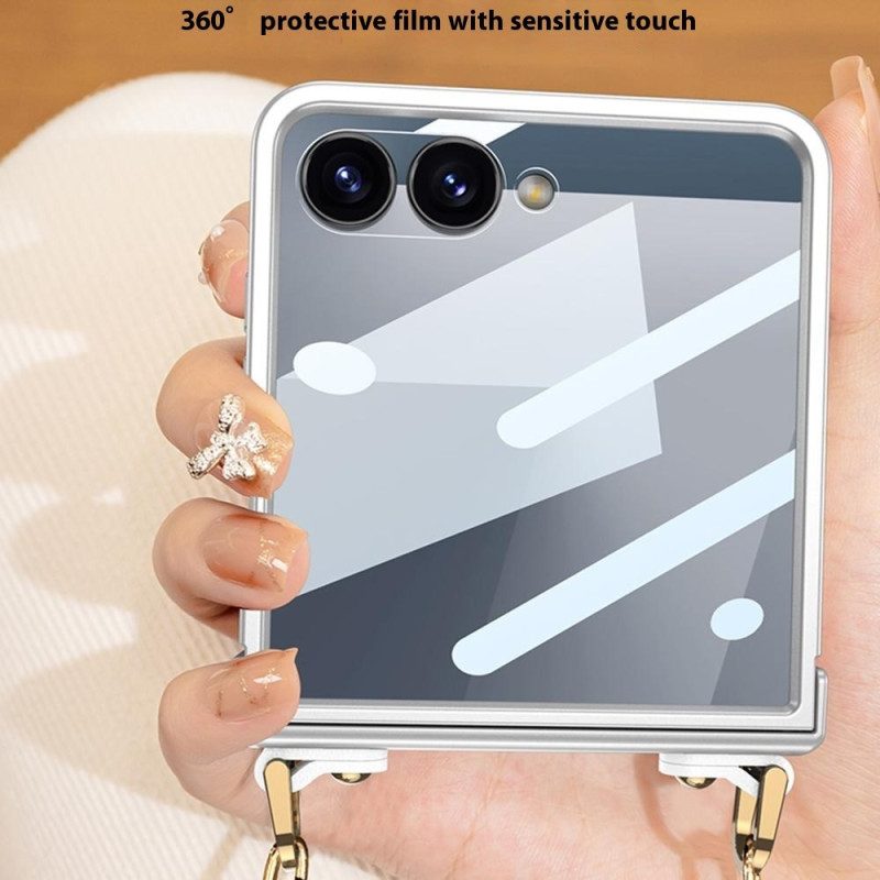 Hülle Samsung Galaxy Z Flip 7 Handyhülle Kordelarmband