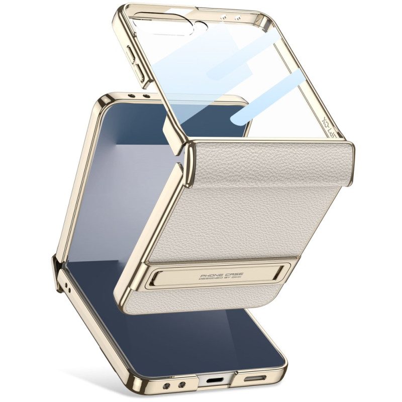 Hülle Samsung Galaxy Z Flip 7 Handyhülle Kunstleder Und Gkk-unterstützung