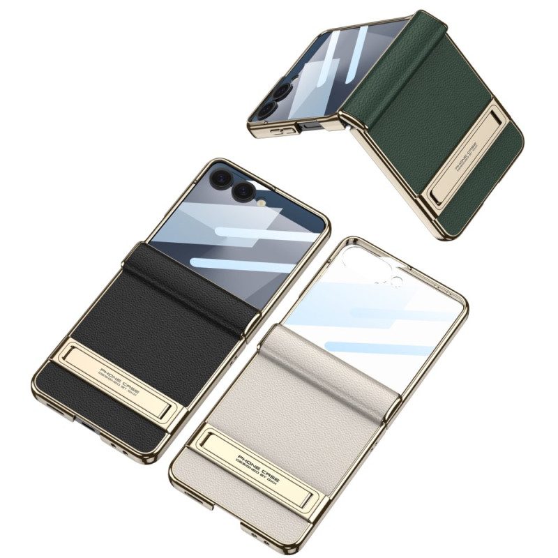 Hülle Samsung Galaxy Z Flip 7 Handyhülle Kunstleder Und Gkk-unterstützung