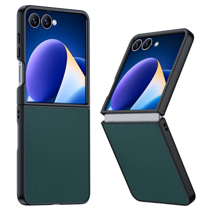 Hülle Samsung Galaxy Z Flip 7 Handyhülle Lederoptik