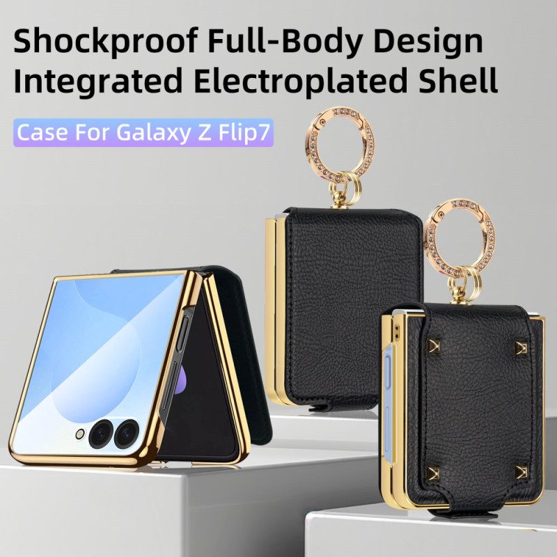 Hülle Samsung Galaxy Z Flip 7 Handyhülle Premium-ring