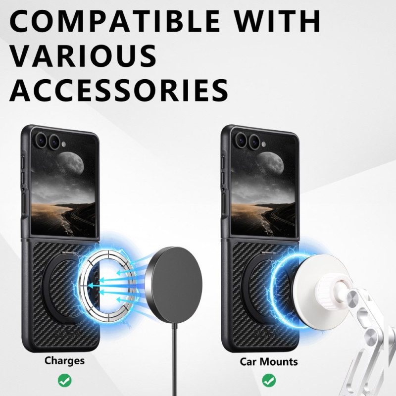 Hülle Samsung Galaxy Z Flip 7 Handyhülle Suteni Drehbarer Halter