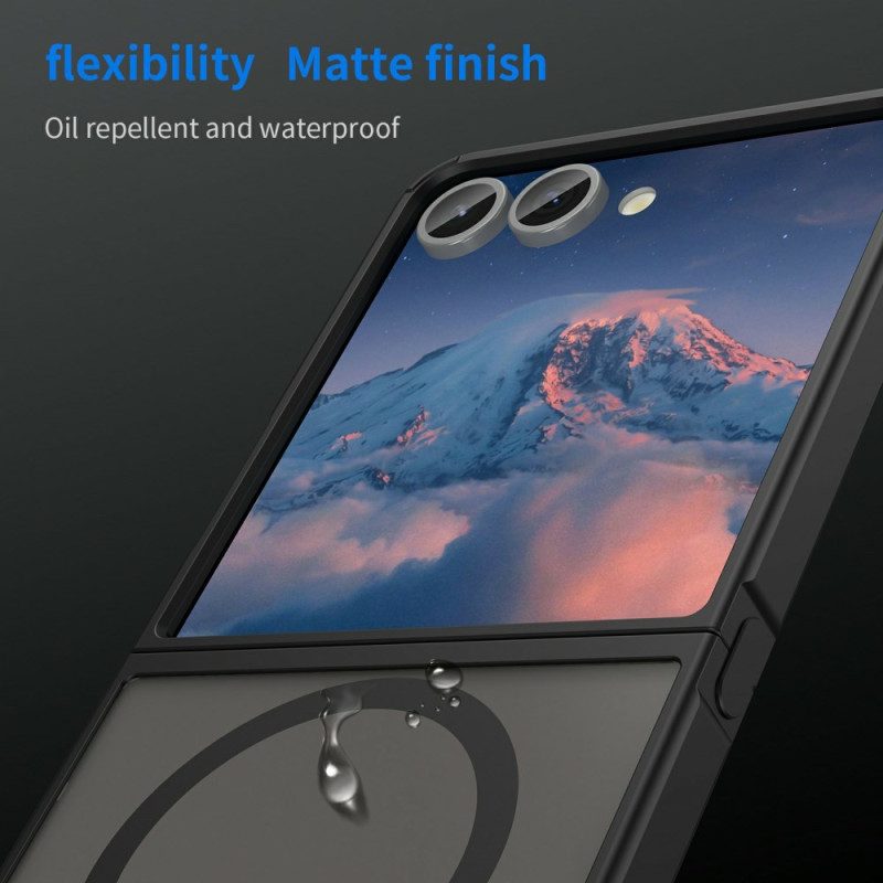 Hülle Samsung Galaxy Z Flip 7 Kompatibel Mit Magsafe-fallschutz