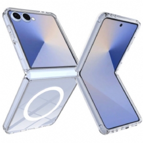 Hülle Samsung Galaxy Z Flip 7 Magnetisch Transparent