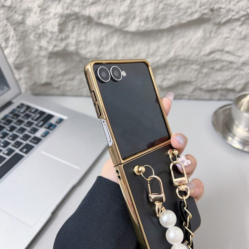 Hülle Samsung Galaxy Z Flip 7 Magnetischer Anhängerriemen