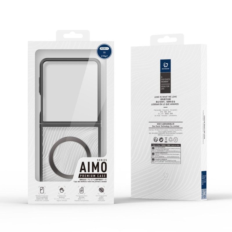 Hülle Samsung Galaxy Z Flip 7 Magsafe-kompatibel Aimo-serie Dux Ducis
