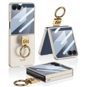 Hülle Samsung Galaxy Z Flip 7 Ringhalter Und Displayschutzfolie