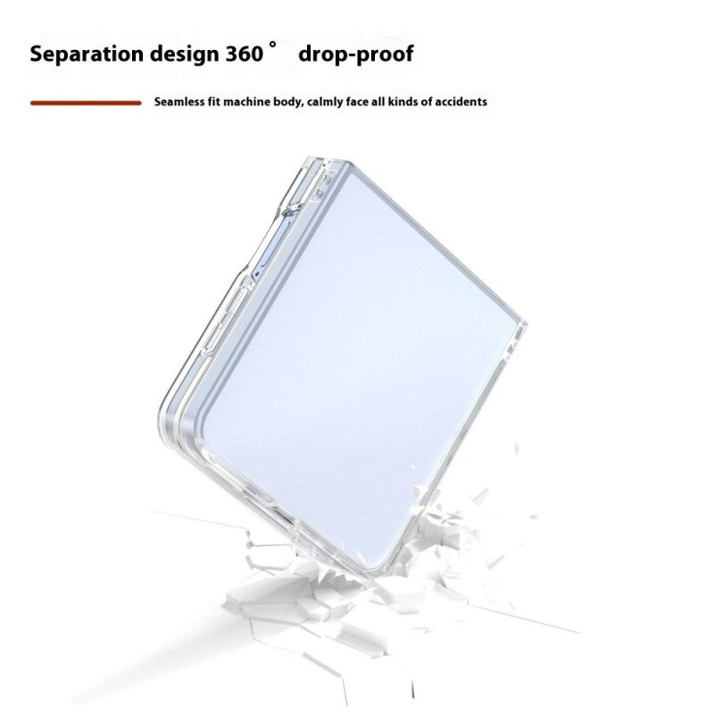 Hülle Samsung Galaxy Z Flip 7 Stoßfest Transparent