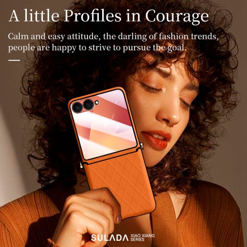 Hülle Samsung Galaxy Z Flip 7 Sulada Schultergurt