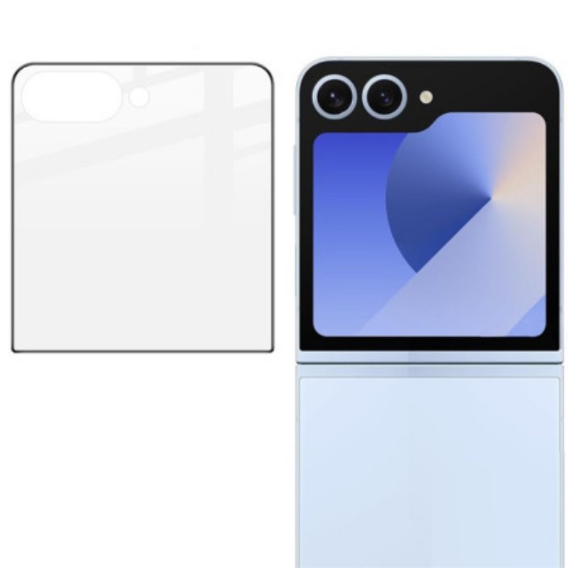 Schutzfolie Aus Gehärtetem Glas Für Die Außenseite Des Samsung Galaxy Z Flip 7 5g (black Edge)