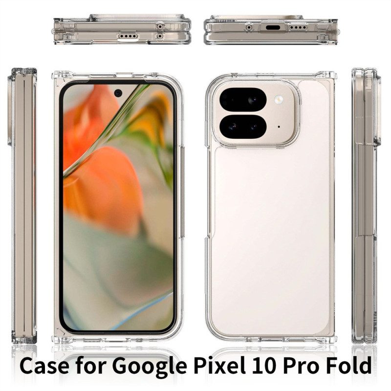 Hülle Google Pixel 10 Pro Fold Transparenter Hybrid