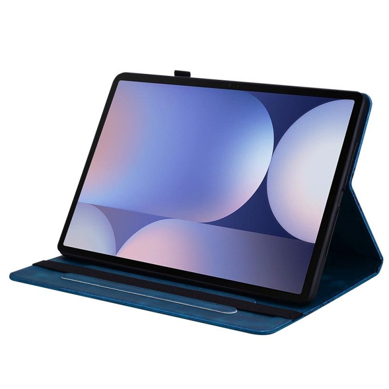 Case Für Samsung Galaxy Tab S10 Plus Herzen In Wildlederoptik