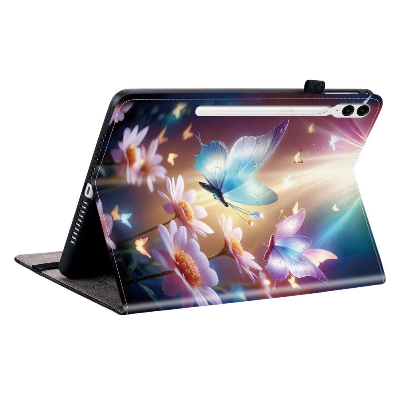Case Für Samsung Galaxy Tab S10 Plus Schmetterlinge