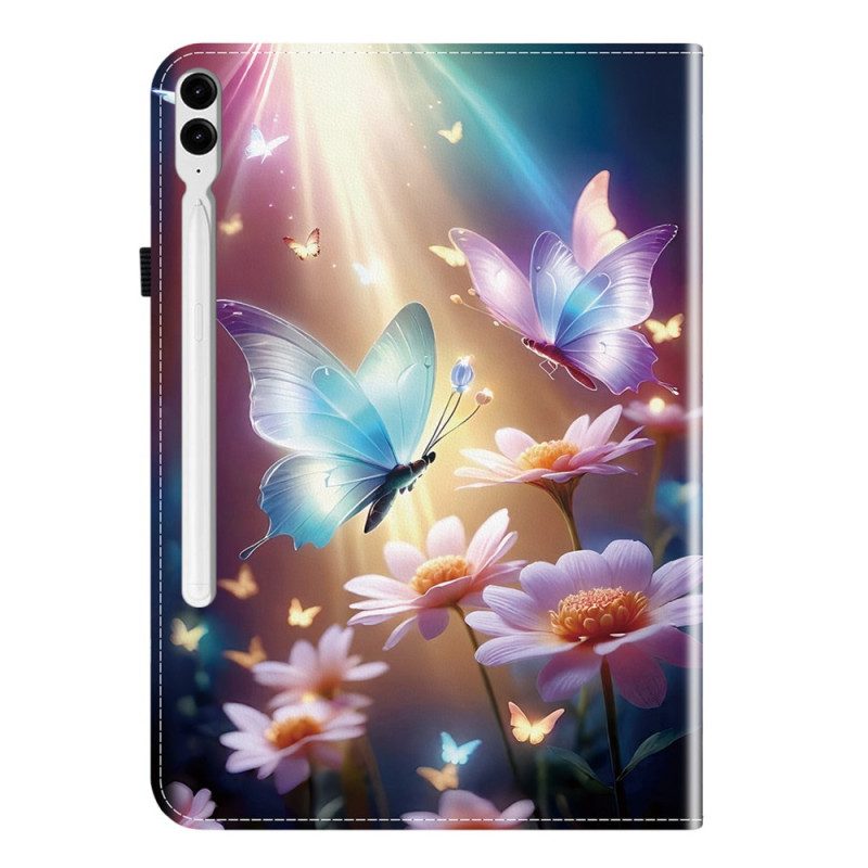 Case Für Samsung Galaxy Tab S10 Plus Schmetterlinge