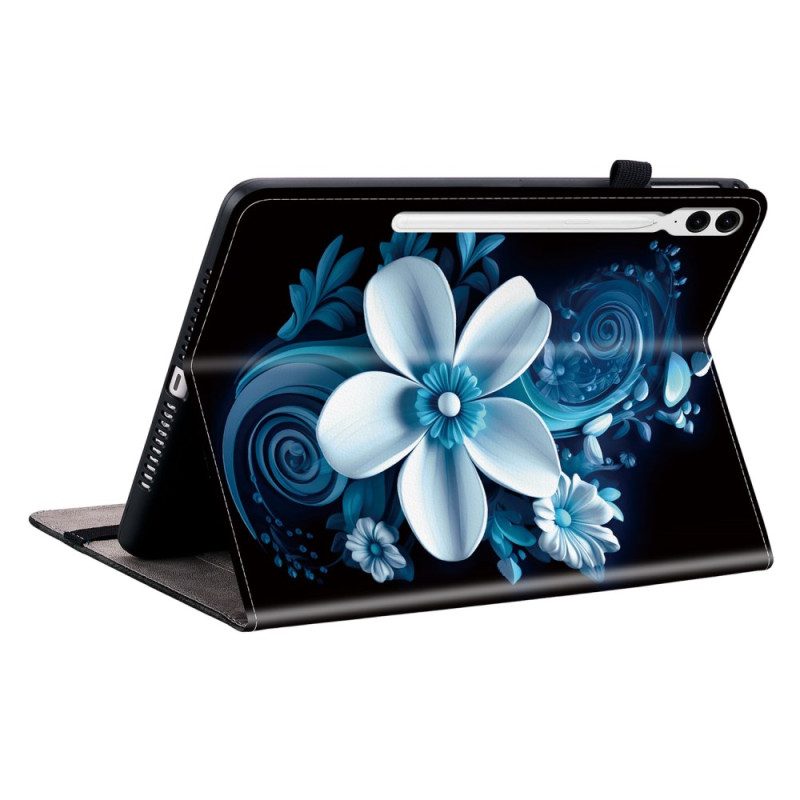 Case Für Samsung Galaxy Tab S10 Plus Weiße Blume