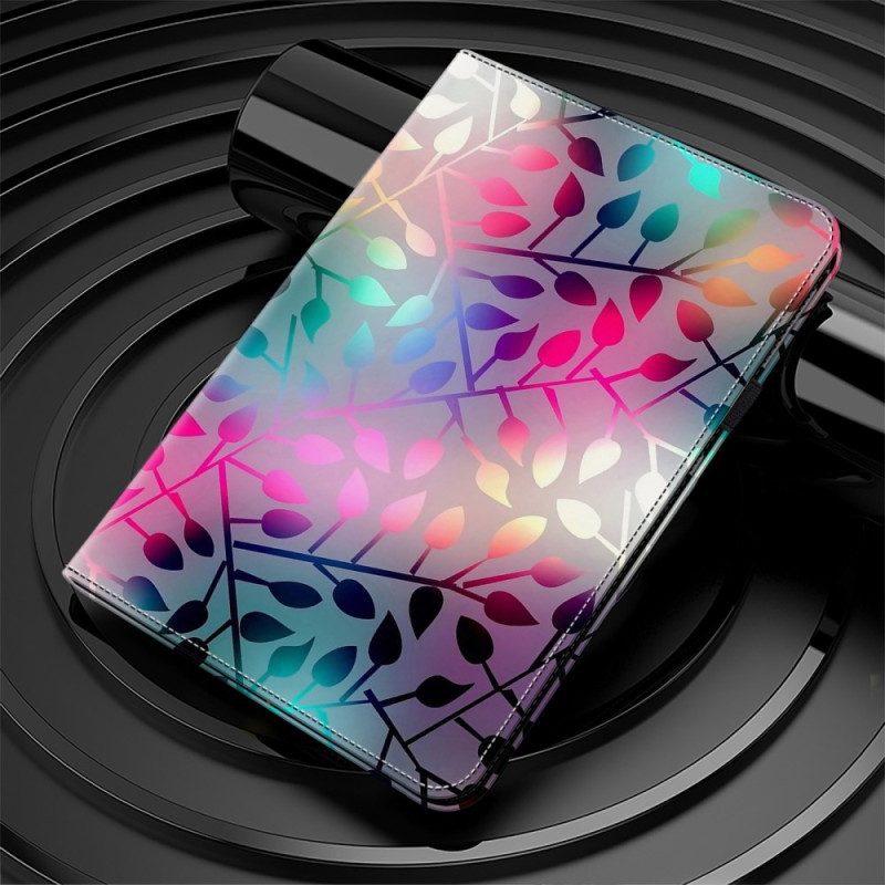 Case Samsung Galaxy Tab S10 Plus Handyhülle Bunte Blätter