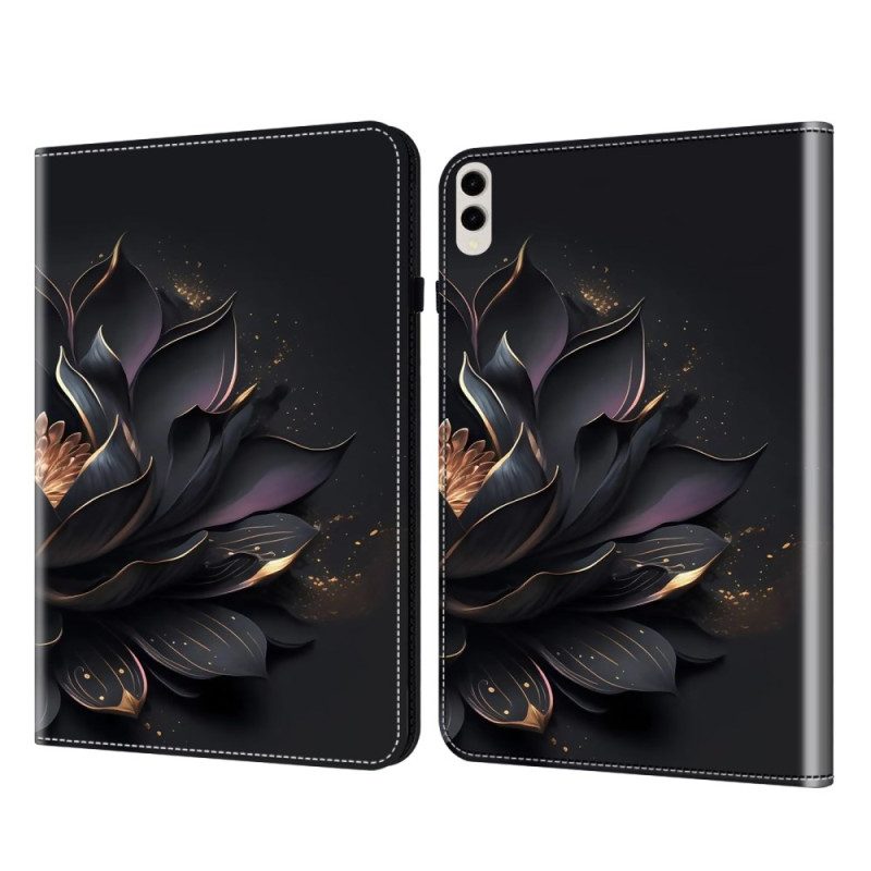 Case Samsung Galaxy Tab S10 Plus Handyhülle Lila Lotusblume