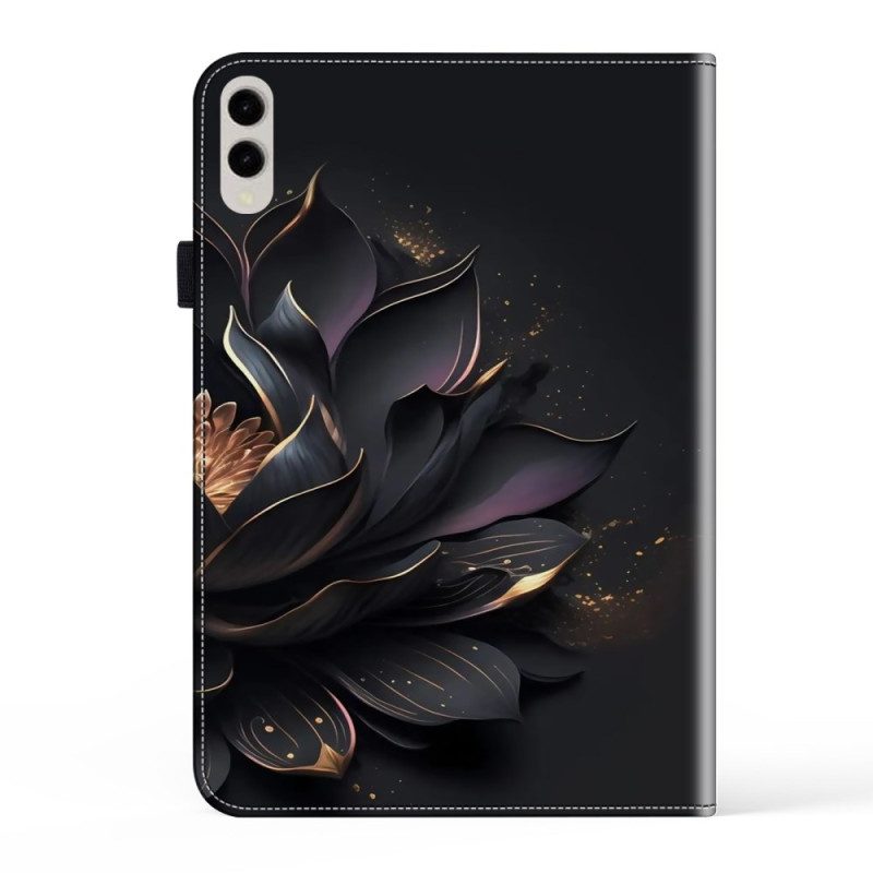 Case Samsung Galaxy Tab S10 Plus Handyhülle Lila Lotusblume