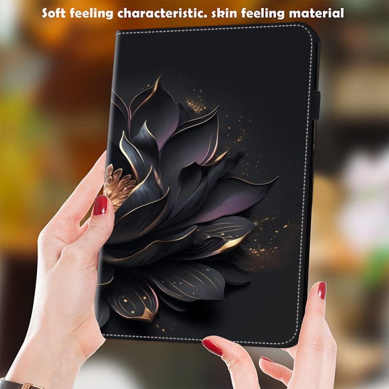 Case Samsung Galaxy Tab S10 Plus Handyhülle Lila Lotusblume