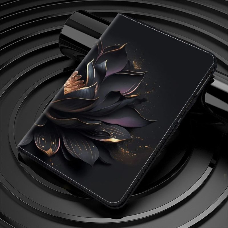 Case Samsung Galaxy Tab S10 Plus Handyhülle Lila Lotusblume