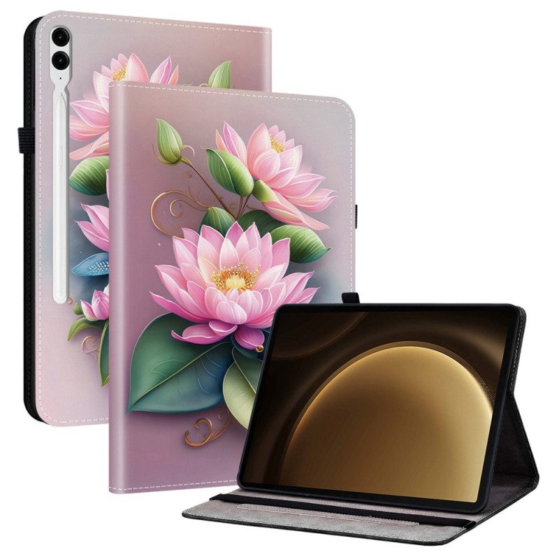 Case Samsung Galaxy Tab S10 Plus Handyhülle Seerosen
