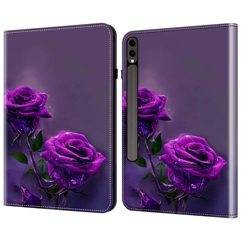 Case Samsung Galaxy Tab S10 Plus Lila Rosen