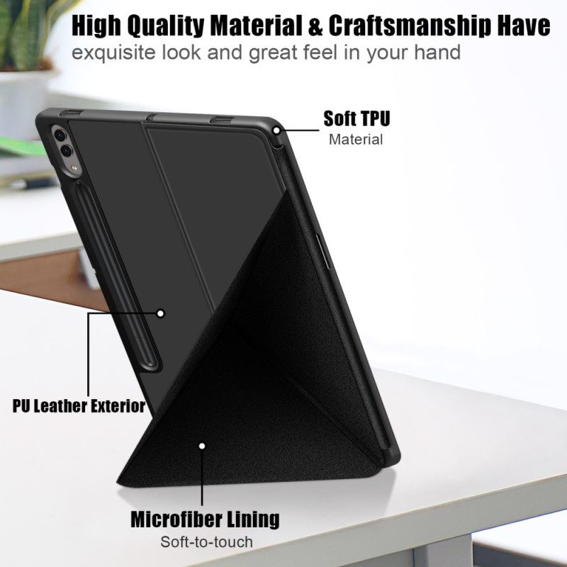 Case Samsung Galaxy Tab S10 Plus Origami-ständer
