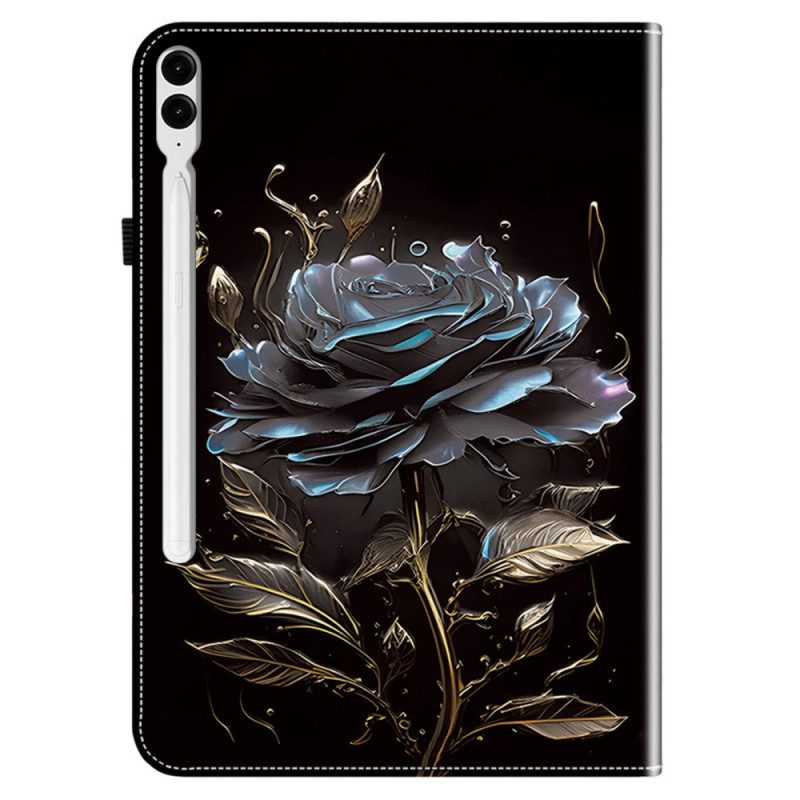 Case Samsung Galaxy Tab S10 Plus Schwarze Rose