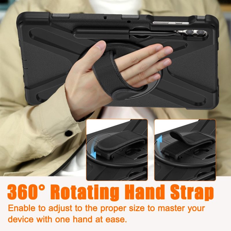 Hülle Samsung Galaxy Tab S10 Plus Gurt Und Ständer