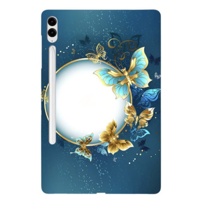 Hülle Samsung Galaxy Tab S10 Plus Handyhülle Seltene Schmetterlinge