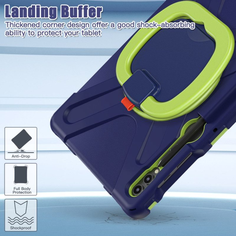 Hülle Samsung Galaxy Tab S10 Plus Multifunktionaler Drehständer Und Griff