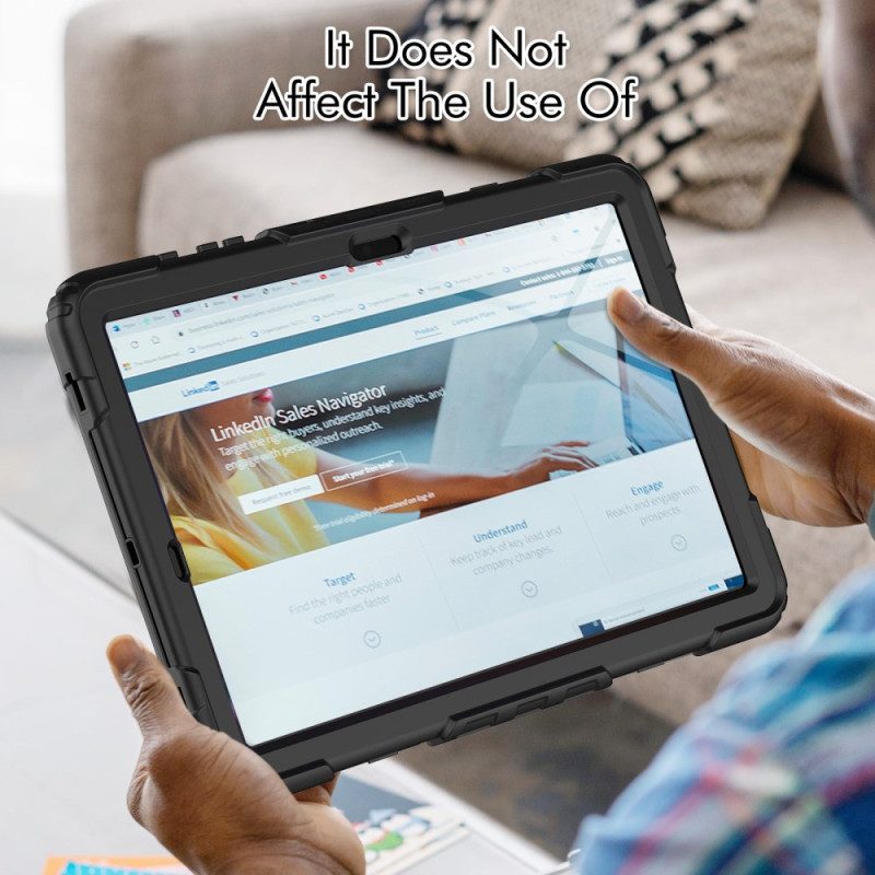 Hülle Samsung Galaxy Tab S10 Plus Robustes Gehäuse Mit Displayschutzfolie