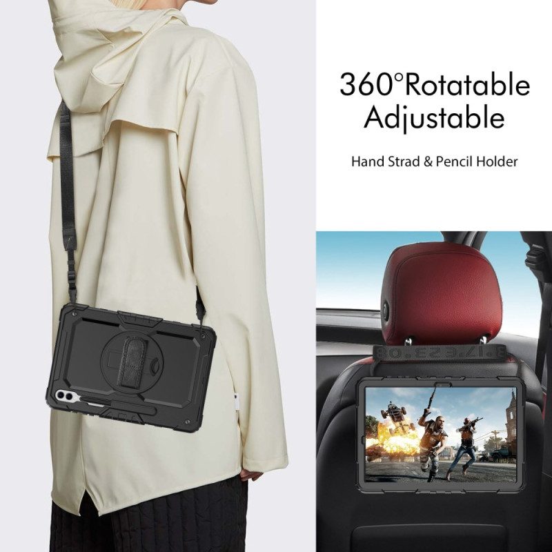 Hülle Samsung Galaxy Tab S10 Plus Robustes Gehäuse Mit Displayschutzfolie