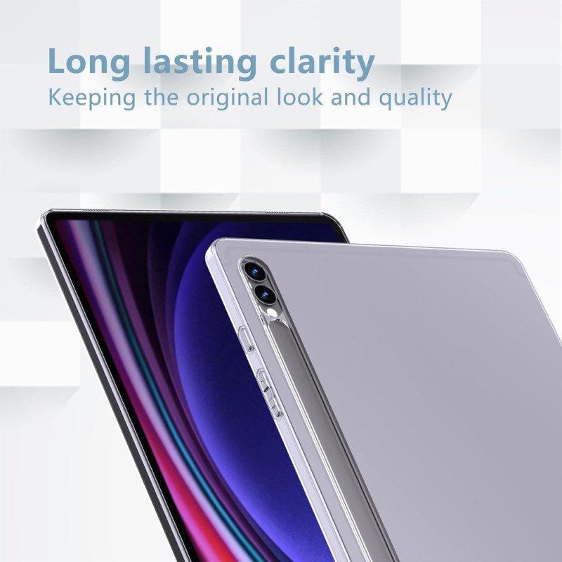 Hülle Samsung Galaxy Tab S10 Plus Transparentes Gehäuse