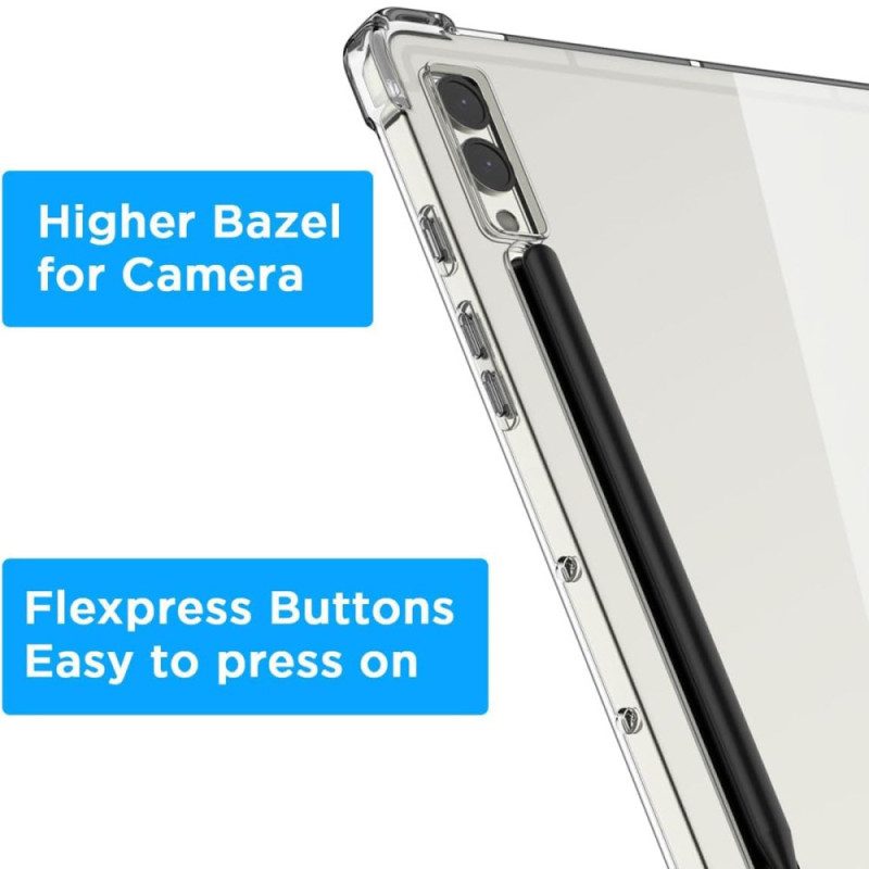 Hülle Samsung Galaxy Tab S10 Plus Transparentes Gehäuse Mit Stifthalter