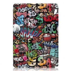 Samsung Galaxy Tab S10 Plus Transparente Graffiti-rückseite